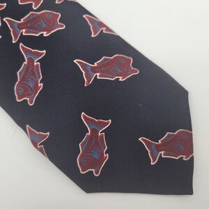 M.C. Escher "Fish Art" Silk Tie OS